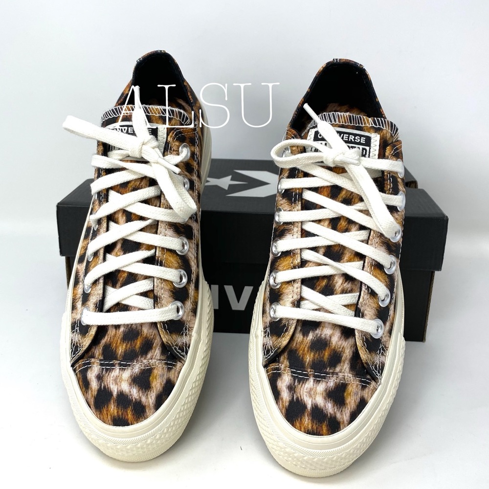 Converse Ctas Lift Canvas Egret Black Women’s Size 7.5 564676C - Picture 3 of 9